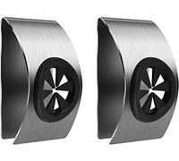 STmea Lot de 2 supports auto-adhésifs pour torchons de cuisine, sans perçage, pour salle de bain, cuisine, sans perçage