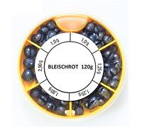 STMK Boîte d'assortiment de 120 g (1,0 g, 1,25 g, 1,8 g et 2,9 g)