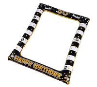 STOBAZA 1 Cadre Photo Gonflable Danniversaire Pour Les 50 Ans Accessoires Photo De Festival Fournitures De Fête Matériau Pvc