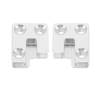 STOBAZA 1 Paire Charnières de Piano en Acier pour Piano Droit, Dispositif de Chute Douce, Support de Couvercle avec Crochet, Accessoires de Réparation Robustes pour Fermeture Ralentie