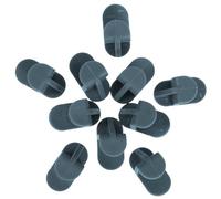STOBAZA 10 pièces Clips Support pour Étagère de Congélateur Plastique Crochets de Fixation Solides et Faciles à Installer pour Réfrigérateur et Armoire Réfrigérée