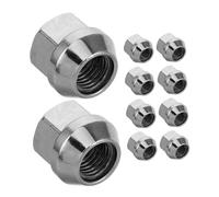 STOBAZA 10 pièces Écrous de Roue Acier pour Jantes et Pneus Finition Lisse Résistante à Eau Adaptés pour Flange Roue et Moyeu Camion Durables et Polyvalents