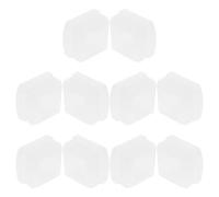STOBAZA 10 Pièces Embout de Barre de Main Courante pour Lit 1, 2x1, 2 | Plastique, Installation Modulaire, Surface Facile à Entretenir, Usage Hôpital et Soins à Domicile