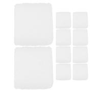 STOBAZA 10 Pièces Filtre Éponge pour Fontaine à Eau de Chat Remplacement Pratique en Mousse Blanche Accessoires pour Fontaine à Eau Animale Assure