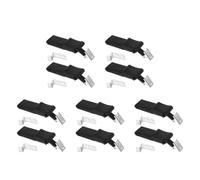 STOBAZA 10 Pièces Loquet Flexible pour Armoire 460 N en Caoutchouc et | Vibrations, Installation Facile, pour Capot Moteur et Divers Modèles de Véhicules