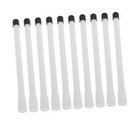 STOBAZA 10 pièces Lot de Rallonges de Valve Pneu Plastique Tige Extension Droite Robuste pour Accessoires Roue Adaptateur Valve Gonflage Pneus Tpms de Gonflage sans Pliage Compatible