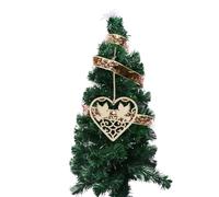 STOBAZA 10 Pièces Ornements Bois Forme Cœur Creux Suspendus Décoration DIY pour Mariage Fête Maison