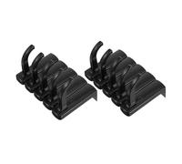 STOBAZA 10 Pièces Rack De Crochet Casque Support Support Mural Casque Audio Accroche Écouteurs Crochet Headset Stand Holder Black