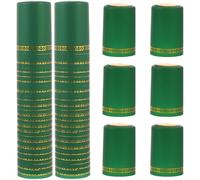 STOBAZA 100 Pièces Capsules Thermorétractables pour Bouteilles de Vin Bouchons Étanches Cache-capsules Réutilisables Protection Aromatique pour Conservation de Vin Hauteur