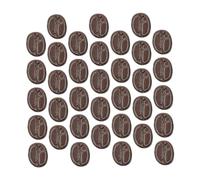 STOBAZA 100 pièces Mini Décorations Grains de Café Résine Brillants Accessoires DIY Légers pour Coque Téléphone