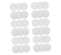 STOBAZA 100 Pièces Papier Filtre Quantitatif Rond Diamètre Papier Absorbant Vitesse Moyenne pour Analyse Liquides et Recherche Scientifique
