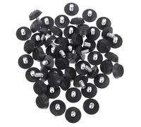 STOBAZA 100 Pièces Pieds de Nivellement pour Meubles Réglables, Alliage et | Micro-ajustement de Hauteur, Base Inférieure en Plastique Lisse, pour Pieds de Canapé, Chaises de Patio et Cafés