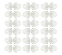 STOBAZA 100 Pièces Présentoir à Vernis à Ongles en Verre Blanc Double | Nuanciers de Couleurs, Affichage D’ongles, Économie de Coût, Design Créatif