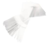 STOBAZA 100 Sachets Emballage Bouquet Transparent en Plastique Opp 3 Microns, Paquet à Fleurs pour Fleuriste, Manchons Individuels pour Roses, Usage Cérémonial et Présent, Lot 100 Pièces