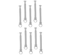 STOBAZA 10ensembles Kit De Réparation Éventail Pliant Avec Rivets Et Écrous Inoxydable Accessoires Pratiques Pour Entretien Éventails Manuels De Fixations Légères