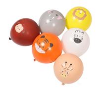 STOBAZA 12 pièces Ballons Latex Animaux Cartoon pour Fête Anniversaire Garçon Fille Décoration Réutilisable Intérieur Extérieur