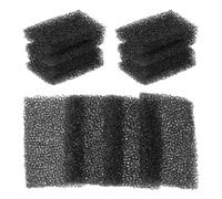 STOBAZA 12 Pièces Éponge de Maquillage Noire Réutilisable pour Halloween Texture Pointillée en Polyuréthane pour Création de Cicatrices et Peinture Visage Confortable