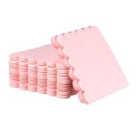 STOBAZA 150 Pièces Serviettes Jetables en Papier Grosse Capacité à Bords Festonnés Rose Clair Douces et Confortables Lot pour Fête D'anniversaire ou Réunion Familiale