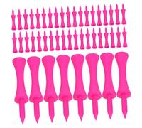STOBAZA 150 Pièces Tees Golf Plastique Incassable Supports Courts Réutilisables pour Practice Accessoires Golf Durables pour Terrain et Tapis