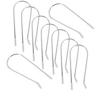 STOBAZA 16 Clips à Rouleaux Lot de 16 Pièces Chauffants en Acier Inoxydable Argenté Résistants la Déformation et Casse pour Fixer Bigoudis Électriques