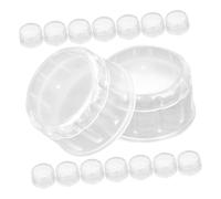 STOBAZA 16 Pièces Couvercles de Remplacement pour Shaker Couvercle Anti-éclaboussures pour Tasse à Cocktail et Gobelet Accessoires pour Boutique de Thé Au Lait pour Préparation Facile de