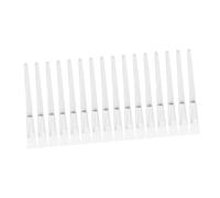 STOBAZA 16 Pinceaux Applicateurs Masque Facial Brosse Douce Transparent Ensemble Soins Peau pour Visage Usage Quotidien