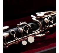 STOBAZA 17 pièces Tampons de Feutrine Autocollants pour Clarinette Coussinets Adhésifs Durables pour Sonores Accessoires Utiles pour Instruments à Vent Remplacement Facile et Longue Durée