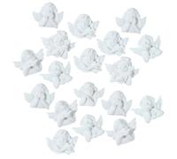 STOBAZA 18 pcs Figurines Anges Miniatures Résine pour DIY Décoration Téléphone Baroque Style Accessoires Créatifs
