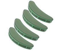 STOBAZA 2 Paires Bloc de Mousse de Fleur en Croissant pour Mariage, Vert