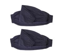STOBAZA 2 paires Manchettes de Protection Bras Épaisses Denim Antidérapantes et Résistantes à Abrasion Manchons de Sécurité pour Soudure et Industriels