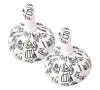 STOBAZA 2 Pièces Balles De Massage Par Moxibustion Doubles Lot De Chauffe-doigts Pour Soulagement Des Muscles Profonds Adaptées Pour Massage Du Dos Épaules