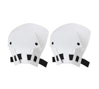 STOBAZA 2 Pièces Diffuseur Flash Réflecteur Photographique en PU Blanc, Source de Lumière D’appoint, pour Photos en Intérieur et Publicité Produit, Professionnels et Artistes