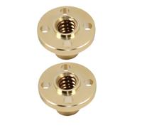 STOBAZA 2 pièces Écrou Trapézoïdal Laiton Printer Parts Anti-backlash pour Imprimante Cnc DIY Lot de Haute Précision et Installation Facile