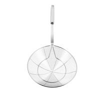 STOBAZA 2 Pièces Écumoire Araignée Acier Inoxydable Lot de Passoire Fine à Huile et Eau Cuillère Filtrante Ergonomique pour Friture Hot Pot et Nouilles Design Suspendu Pratique