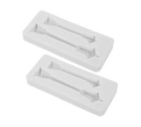 STOBAZA 2 pièces Moule Silicone Lampe Forme de Lampadaire pour Fabrication Bougies Pâtisserie Résine Démoulage Facile et Nettoyage Rapide Création Artistique pour Décorations Festives