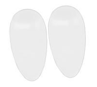 STOBAZA 2 pièces Professionnelle Outil de Soin Pédicure Verre Facile à Nettoyer Élimine les Callosités Peau Morte pour Pieds en Meilleure Santé