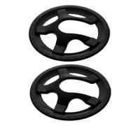STOBAZA 2 pièces Protection Pédalier Vélo Protège Manivelle Coque Robuste pour Chaîne de Vélo VTT Protège Plateau Saleté et Chocs