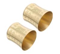 STOBAZA 2 Pièces Retro Brass Saint Graal vintage Coupé de culte bouddhiste Coupé d'offre bouddhiste tasse de dégustation de thé de l'eau bénite Golden