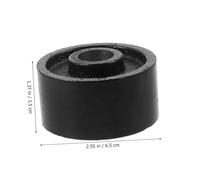 STOBAZA 2 pièces Roues de Cric Hydraulique pour Remplacement Support Sécurisé et Installation Facile Accessoires pour Cric Horizontal Tonnes roulettes Durables pour Remorque Utilitaire