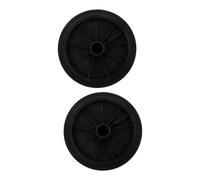 STOBAZA 2 pièces Roues de Rechange pour Poubelle Extérieure Robustes pour Chariot Poubelle avec Solide Lot de Roues pour Bacs Ordures Extérieurs