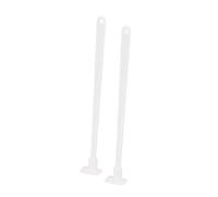 STOBAZA 2 pièces Spatule à Long Manche pour Grattoir Bouteille Racloir Multifonction pour Sauces Confitures et Cosmétiques Outil Pratique pour Atteindre Fond des Pots