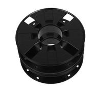 STOBAZA 2 pièces Support Bobine Filament Compact Résistant Plastique Noir Organiseur Filament Rétractable Accessoire Rangement Bobines pour Atelier Lot