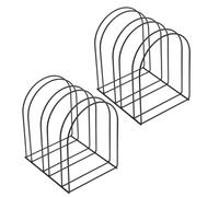 STOBAZA 2 Pièces Support Chapeaux Vintage pour Bureau Lot de Porte-bonnets Compacts et Résistants Organiseur Pratique pour Casquettes et Bonnets Design Élégant et Stable