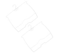 STOBAZA 2 Pièces Support de Maillot de Bain Support Suspendu pour Lingerie cintres en métal Etagère d'exposition Veste pour Hommes présentoirs cintres de Maillot de Bain écharpe Brancher