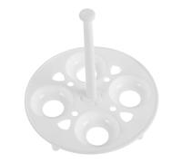STOBAZA 2 pièces Support Œufs Résistant Haute Température pour Cuisson Vapeur Panier Œuf Dur Polyvalent Compatible Cuiseur Santé Accessoire Fiable pour Cuisson et Ébullition