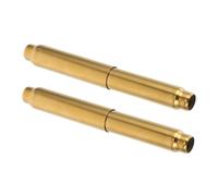 STOBAZA 2 Pièces Toilet Paper Holder Rod Stainless Steel Adjustable Spring Loaded Paper Roll Dispenser for Bathroom Home Office
