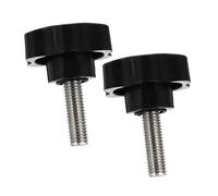 STOBAZA 2 Pièces Vis de Serrage Tête Étoile Inoxydable Poignées Hexagonales pour Remplacement Balançoires et Cadres de Tonnelle Accessoires Polyvalents Antirouille