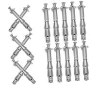 STOBAZA 20 ensembles Boulons Creux pour Porte Vis Expansion Résistantes Rouille Fixation Murale pour Cadres et Structures