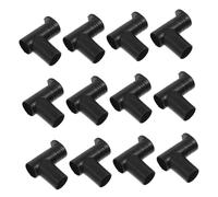 STOBAZA 20 Pièces Connecteurs pour Séchoir à Vêtements Double Angle Droit Renforcé Supports Robustesse et Flexibilité pour Usage Intérieur et Extérieur