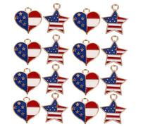 STOBAZA 20 pièces DIY Charm Pendant Set Alloy Jewelry Ornaments For Necklace Bracelet Keychain Crafting